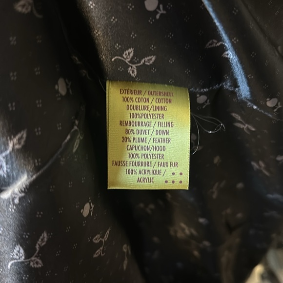 Soia & Kyo medium length down coat Sz M - Picture 6 of 10